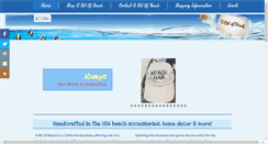 Desktop Screenshot of abitofbeach.com